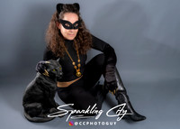 Classic Catwoman and Friend